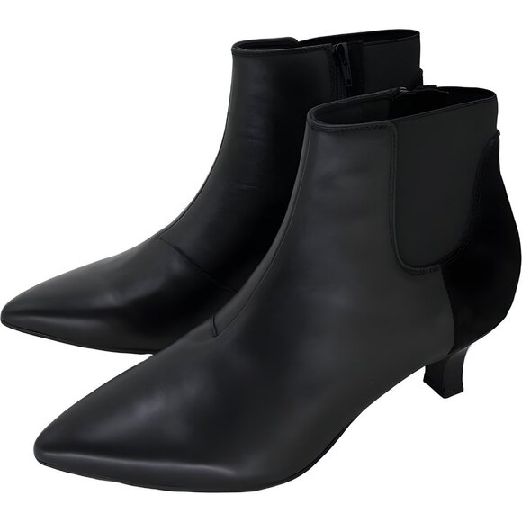 Clarks Kepley Erin Pointed Toe Ankle Boots Black Leather Women's US 11M - Picture 2 of 6